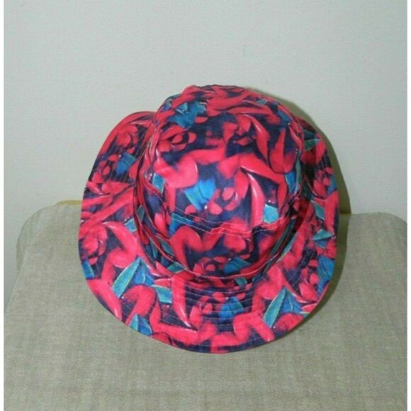 LANOFORPUBLIC Bucket Hat Yeahlano Pink Floral‎ - Picture 2 of 5